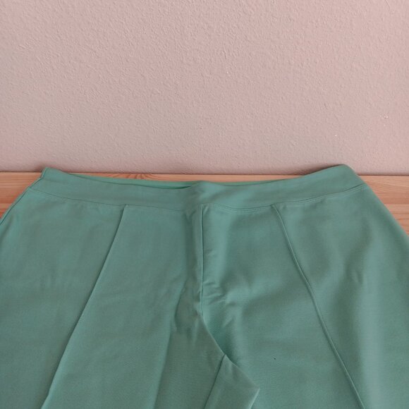 Belle by Kim Gravel Petite Ponte Center Seam Ankle Pant , Wasabi Sz 24WP - Picture 3 of 4